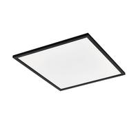 Eglo Connect.z Smart Home LED Ceiling Light Panel Salobrena-Z, 23 inches, Zigbee Lighting, app and Voice Control, White tunable Lights (Warm - Cool White), dimmable, Black