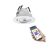 Eglo Connect.z Smart Home LED spot Light Saliceto-Z, Ø 3.5 inches, ZigBee