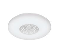 Eglo Connect.z Smart Home LED Star Ceiling Light Capasso-Z, Ø 13 inches, Zigbee Flush Mount Lighting, app and Voice Control, White tunable Lights (Warm - Cool White), dimmable