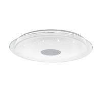 Eglo Connect.z Smart Home LED Star Ceiling Light Lanciano-Z, Ø 30 inches, Zigbee Flush Mount Lighting, app and Voice Control, White tunable Lights (Warm - Cool White), dimmable