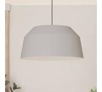 EGLO Contrisa pendant light in grey, 1-bulb, Ø 52 cm