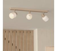 Eglo Corato Sandy Steel/glass Adjustable 3-Light Spotlight