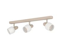 Feniglia Natural Linen Cylindrical Table Lamp EGLO Natural One Size