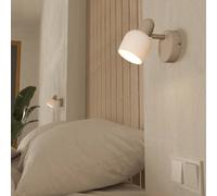 Eglo Corato Sandy Steel/glass Adjustable Single Spotlight