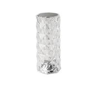 Eglo Cordless LED Table lamp Lucignano, Wireless Battery Bedside Light, USB Rechargable Indoor Lighting, RGB Colour Change, Transparent Plastic, Crystal Effect, Touch Function