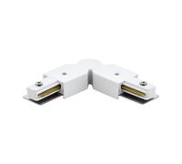 EGLO Corner Connector Tb Corner Connect, Track Pro rail system accessory | white plastic