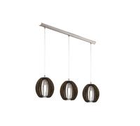 EGLO Cossano Pendant Light, Metal, 40 W, Brown