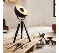 Eglo Covaleda Table Lamp - Black & Gold