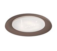 Eglo Crystal Flush Ceiling Light Penjamo