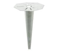 Eglo Cuba Garden Spike, Ground Spike for Garden Lights, Outdoor Accessory, Ground Anchor Made of galvanised Metal
