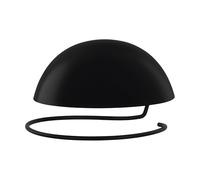 EGLO Decorative Anti-Glare Accessory for G95 Bulbs, Snap-on Light Bulbs, Anti-Glare Steel in Black, Matte, Diameter 9.7 cm