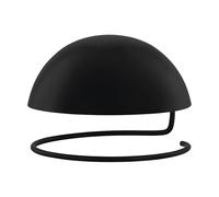 EGLO Decorative Glare Shield, Accessory for G80 Bulbs | Clip-on Bulb Glare Guard Made of Steel in Matte Black, Ø 8.2 cm