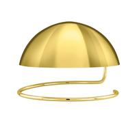 EGLO Decorative Glare Shield, Accessory for G80 Bulbs | Clip-on Steel Glare Guard in Brass, Glossy, Ø 8.2 cm