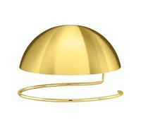 EGLO Decorative Glare Shield, Accessory for G95 Bulbs | Clip-On Bulb Glare Guard Made of Brass Steel, Shiny, Ø 9.7 cm