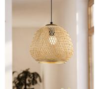 EGLO Dembleby hanging light, 1-bulb, natural