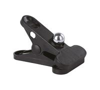 Eglo Desk clamp for LED Light Fixture Muraglie, Accessory for Battery-Powered Clip lamp, Flexible, Black Plastic