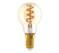 EGLO E14 LED bulb 4W P45 2,000K filament amber dimmable