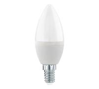 Eglo Dimmable E14 LED Candle Light Bulb, Opaque Edison lamp