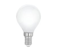 Eglo Dimmable E14 LED Light Bulb Milky, Drop-Shaped Opaque Edison lamp