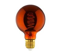 EGLO LED Globe E27 G95 4W Filament 2,000K copper