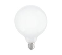 Eglo Dimmable E27 LED Light Bulb, Opaque Edison Globe lamp