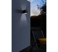 EGLO Doninni LED outdoor wall light 1, up&down, black