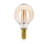 EGLO E14 LED bulb, amber vintage filament light bulb