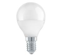 Eglo E14 LED Light Bulb Drop-Shaped, 3 Step dimmable Opaque Edison lamp, 4.9 watt (Equivalent to 40 watt), 470 Lumen, Warm White Glow, 3000 Kelvin, O