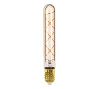 Eglo E27 LED Tube, Amber Vintage Filament Light Bulb