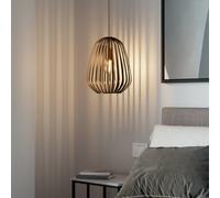 Eglo Espinal Bronze Steel Caged Style Contemporary Pendant In Brown Brown One Size