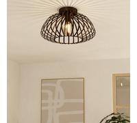 Espinal Brown Steel Contemporary Ceiling Light EGLO Brown One Size