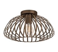 Espinal Brown Steel Contemporary Ceiling Light EGLO Brown One Size