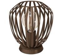 Eglo Espinal Brown Steel Contemporary Table Lamp, Brown