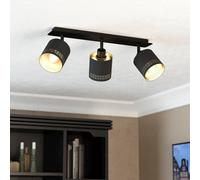 Eglo Esteperra Decorative Black/gold 3-Light Spotlight