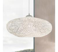 EGLO Fabric Campilo hanging light in white