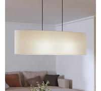 EGLO Febres pendant light, black/white, 2-bulb.