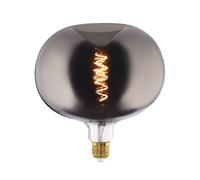 EGLO Filament LED bulb E27 4W Big Size Apple shape Filament chrome