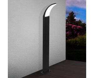 EGLO Fiumicino LED path lamp in a curved shape