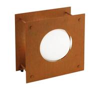 EGLO floor lamp Haakon 1, Living Room Lamp, Galvanised Steel in Rust Colour