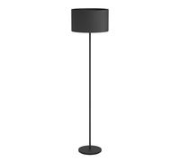 Eglo Maserlo 1 Metal & Fabric Floor Lamp - Black