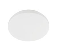 EGLO Flush LED Ceiling lamp Pogliola-E, Flat Light Fixture, Hallway and Kitchen Lighting, White Metal and Plastic, Neutral White, Ø 31 cm