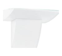 Eglo Fontela White LED Outdoor Wall Light | IP44 | Warm White Facade Light 2.5W