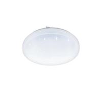 EGLO Frania-S Ceiling & Wall Light Crystal Effect - White | TJ Hughes