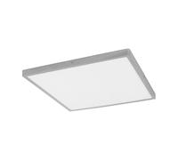 Eglo Fueva 1 Ceiling Light, Aluminium, 25 W, Silver, White