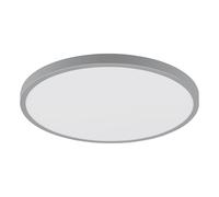 EGLO Fueva 1 LED Ceiling Light 1-Bulb Material: Aluminium/Plastic Colour: Silver, White, Diameter: 40 cm, Neutral White