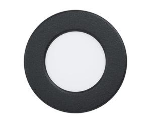 EGLO Fueva 5 LED Recessed Spotlight, Diameter 8.6 cm, Steel and Plastic Surface, LED Recessed Light Flat Low Installation Depth 26 mm, Warm White