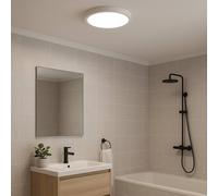 Eglo Smart LED Ceiling Light Fueva 6-Z, ZigBee, App & Alexa, RGB, Dimmable, IP44, 28 cm White