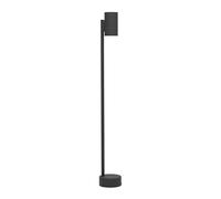 Eglo Garden lamp Post Izzalini, Outdoor lamppost Light, Garden and Terrace Lighting, Path Light Made of Black Metal, GU10 Bulb, Warm White, IP44, 85 cm