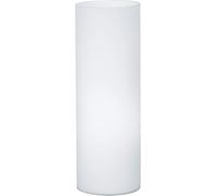 EGLO GEO 1-bulb table lamp, white colour Bedside lamp with Opal Matt glass, E27