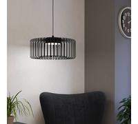 Eglo Ginestrone-Z Black Steel Rgb Pendant Light Black One Size
